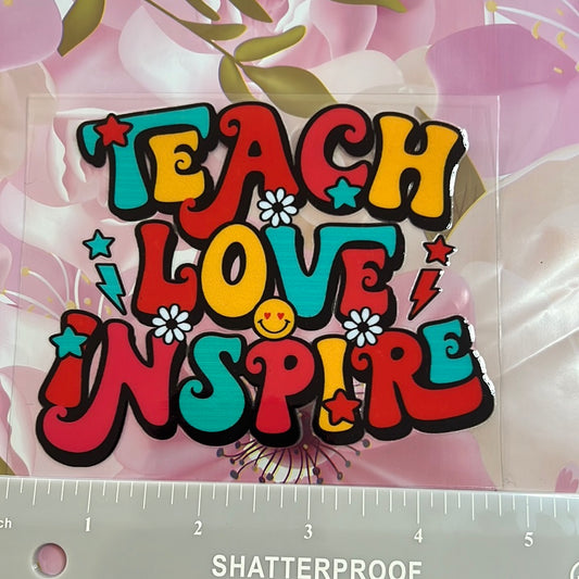 31- Teach love inspire