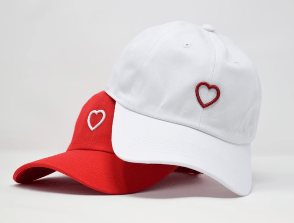 Heart cap