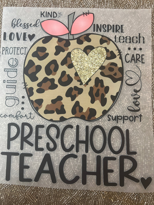 Preschool teacher