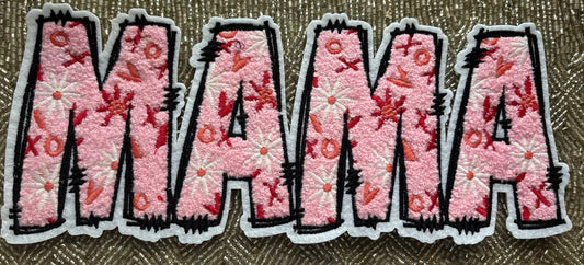 MAMA chenille patch