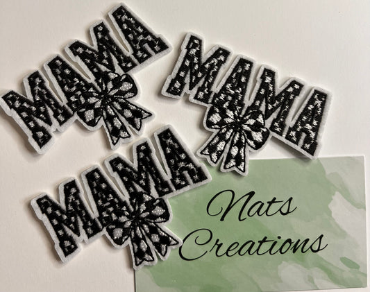 009- Mama chenille patch