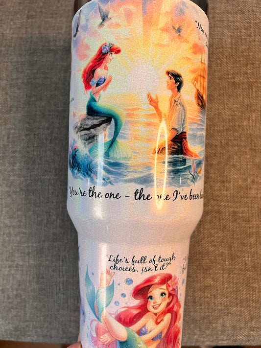 Mermaid 40oz tumbler