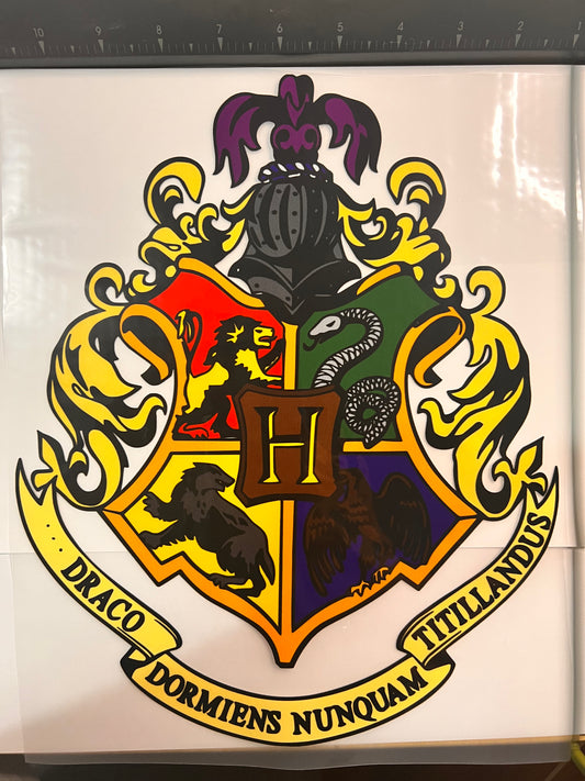 043- Hogwarts DTF transfer