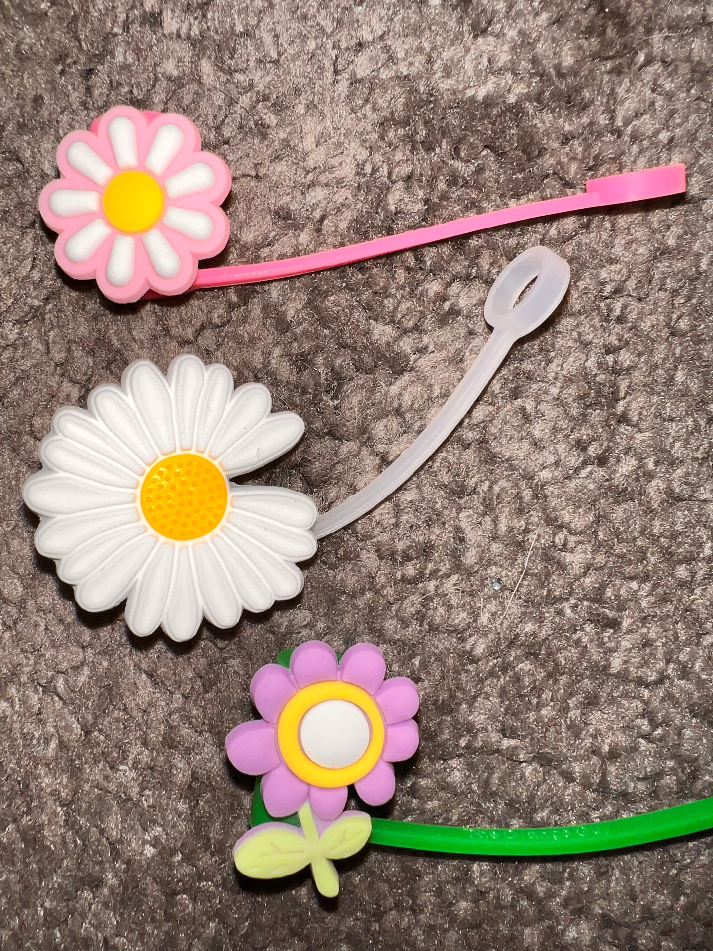 Flower straw topper